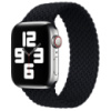 Ремінець для Apple watch 38/40/41 mm (Series SE/7/6/5/4/3/2/1) 155mm Braided Solo Loop (AAA) (Чорний) - купити в SmartEra.ua