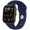 Силіконовий ремінець Amazfit Bip/Bip U/Bip U Pro/Bip S/Samsung, 20 мм - Sport, Темно-синій / Midnight blue - купити в SmartEra.ua