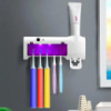 Диспенсер для зубної пасти та щіток авто Multi-function Toothbrush sterilizer