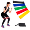 Набор резинки для фитнеса Fitness, резиновый ленточный эспандер для тренировок (5 шт./уп.) (ST)