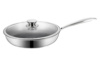 Сковорода антипригарна Maestro 240мм Tri-Ply з кришкою (MR-1216-24)