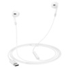 Наушники проводные HOCO M109, разъем Type-C, 1.2m, White, Box