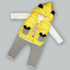 Детский костюм тройка «Мышонок» желтый 98р.