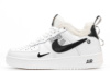 Зимові унісекс жіночі чоловічі кросівки Nike Air Force TM (36-45) Хутро