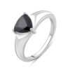 Серебряное кольцо CatalogSilver с натуральным сапфиром 1.175ct, вес изделия 3,49 гр (2098461) 17 размер