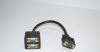 Кабель відео VGA M/2xVGA F