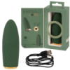 Розкішний вібратор міні зелений Emerald Love Luxurious Mini Vibrator від You2toys