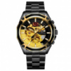 Forsining GMT 1183 Black-Gold