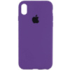 Чохол для iPhone XR Silicone Case Full Protective (AA) (Фіолетовий / Amethyst) - купити в SmartEra.ua