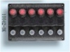 10042-BK панель на 6 переключателя Тайвань
