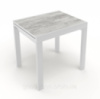 Стол обеденный раскладной Fusion furniture Слайдер 815 Белый/Урбан лайт
