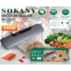 Вакууматор Sokany SK-13031 Вакуумний пакувальник Сірий