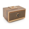 Колонка Kisonli G2 Bluetooth 5.0, 1х10W, 1200mAh, USB/TF/BT/FM/AUX, DC: 5V, Dark wood, BOX, Q40