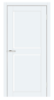 Двері міжкімнатні DOORS Smart С101 Емаліт білий ПВХ, 600x2000 мм