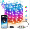 Светодиодная гирлянда USB Smart с приложением RGB 100 LED SK 11423020 10 м мультиколор