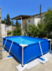Intex 28272 (300×200×75 см) прямокутний каркасний басейн Rectangular Frame Pool синій