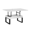 Стол-трансформер Art in Head S-Fly 880*466*600 Белый бриллиант / Черный (TB33010000030)