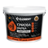 Гумова універсальна фарба Element база А біла 12 кг