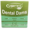 Хустки для коффердаму Дентал Дамс (Dental Dams) 36шт/уп, Medium (0,18мм) (зелені) Vortex