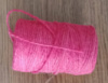 Шпагат,  , верёвка  джутовая рожева  для рукоділля,100 гр\100м