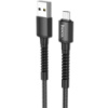 Дата кабель Hoco X71 «Especial» MicroUSB (1m), Black - купити в SmartEra.ua