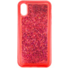 TPU + PC чохол на Apple iPhone XS Max (6.5«) Sparkle (glitter) (Червоний) - купити в SmartEra.ua