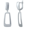 Срібні сережки SilverBreeze без каменів (2029663)