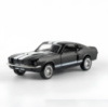 Ford Mustang металлическая игрушечная машинка черного цвета 13 см с открывающимися дверями и прорезиненными колесами