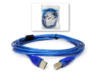 Кабель USB шнур-подовжувач для принтера A/B USB-AB-011-030 (3 м)