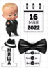 Цукрові картинки Бос Молокосос, Baby Boss, Хлопчик