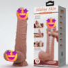 Фалоімітатор реалістичний Dildo Sliding Skin 9.4” з присоском для задоволення LyBaile