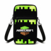 Сумка-чохол для телефону Minecraft,дитяча сумка через плече, водонепроникна міні-сумка (4736)