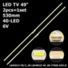 LED підсвітка TV 49« KD-49X8000E YM7S490HNG0 KD-49X7500F KD-49XF7073 KDL-49W660E LB49025 V0_00 1шт.