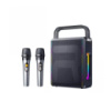 Портативна колонка REMAX RB-MB08 Lighting Party Wireless Portable Speaker, 60W, Black (6954851231868)
