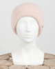 Жіноча зимова світло-бежева шапка