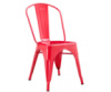 Стілець Толікс металевий червоний