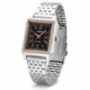 Жіночий годинник Casio LTP-B190D-1B у прямокутному корпусі з нержавіючої сталі