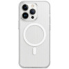 DM Чохол Corrugated Pattern Case with MagSafe для iPhone 14 Pro Max White
