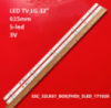 LED підсвітка TV 32« 3V 5led LG SSC_32LK61_BOE(FHD)_5LED_171020 HC320DUN 32LJ510U 615mm 2шт.-