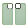 Чехол Colorful Matte Case для Apple iPhone 15 Plus светло-зеленый Люкс