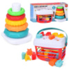 Детский развивающий «Cортер-пирамидка 2 в 1» PL201C-PLC200