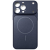 DM Чохол AG Glass Case With MagSafe для iPhone 15 Pro Max Blue