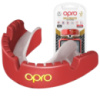 Капа OPRO Gold Braces під брекети доросла (вік 11+) Red/Pearl (art.102506003)