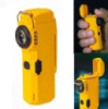 Фонарь ручной MULTIFUNCTIONAL D51-COB yellow с зажигалкой Li-Ion индикация заряда ЗУ Type-C Box