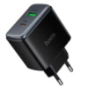 Сетевое зарядное устройство Hoco C158A USB/ Type-C PD 45W black