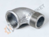 Коліно оцинковане 1 1/4 НВ (чавун)