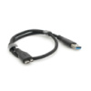 Кабель VEGGIEG V-U318, Usb 3.0 AM to Micro-B Black 0.5m, для жестких дисков