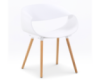 Стілець Берта пластиковий білий