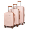 PODIUM Дорожная Чемодан 31 ABS-пластик FASHION A12 pink