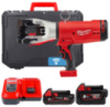 Кабелеріз гідравлічний акумуляторний MILWAUKEE, M18 HCC45-522C (зарядний пристрій M12-18 FC, 1 акумулятор М18 В2 2Аг, 1 акумулят